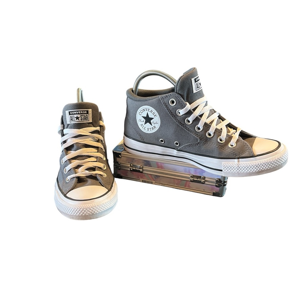 Converse CTAS Malden Street Grey Shoes Mid Top Sneakers womens: 9.5 men’s:7